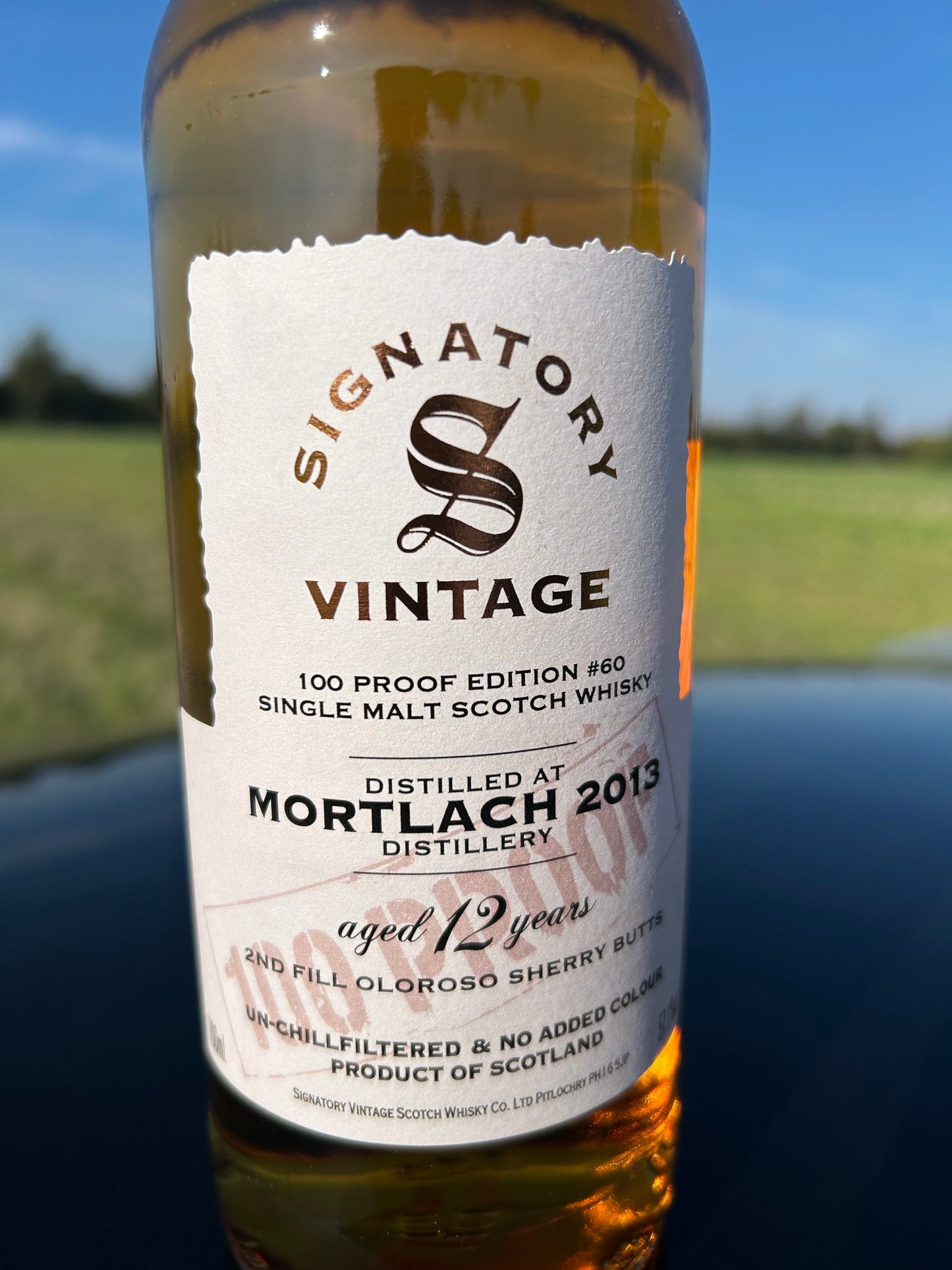 Mortlach 12 år 2013 57,1% 100 Proff Signatory #60
