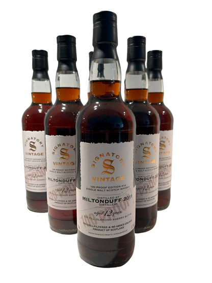 Miltonduff 12 år  57,1% 100 Proof Signatory