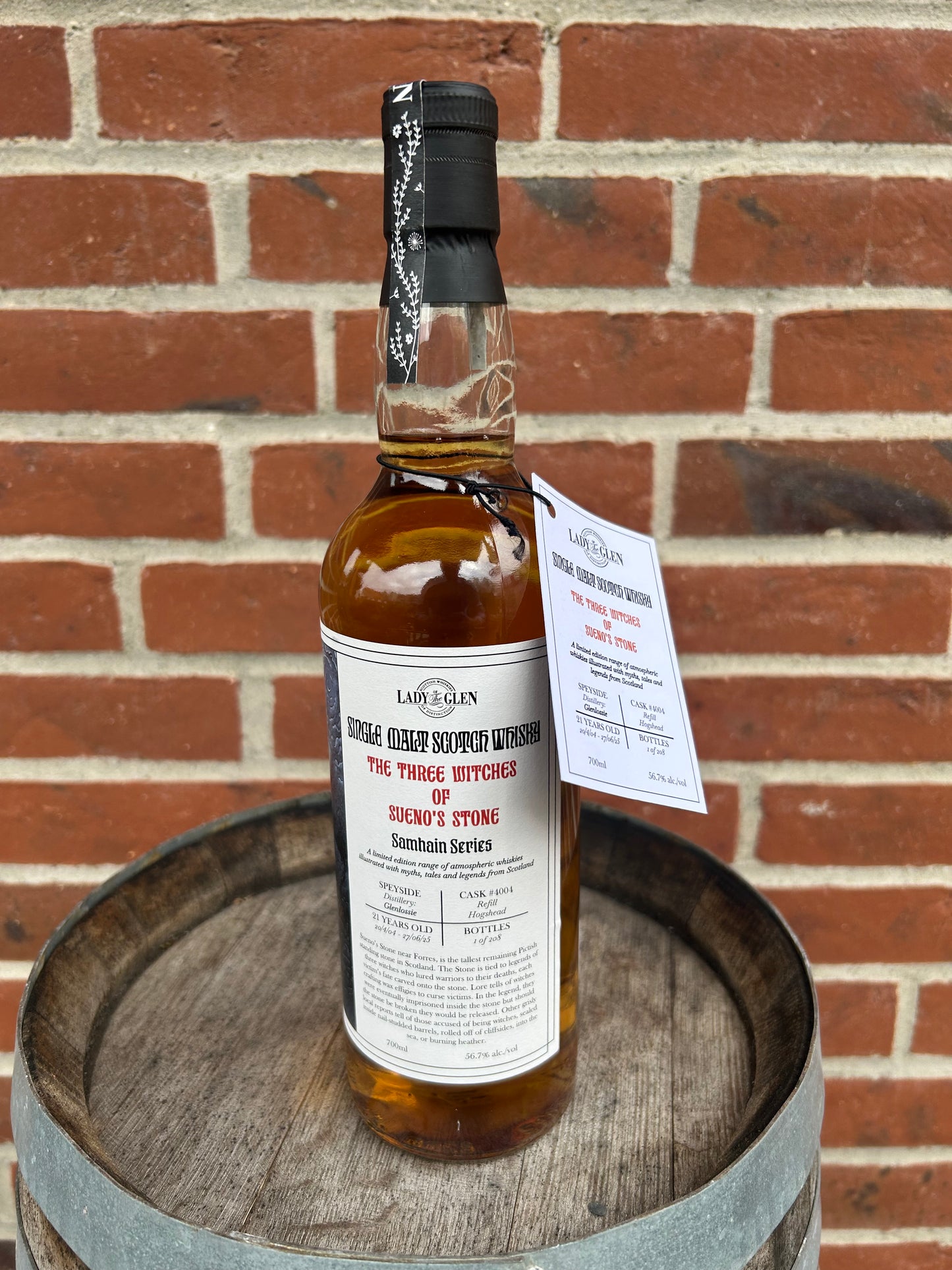 Glenlossie 21 år 2004 56,7% The Three Witches of Sueno's Stone Samhain Series