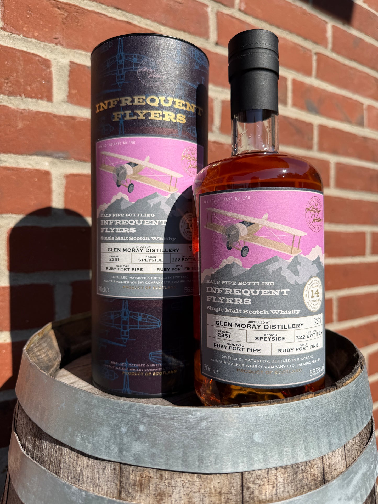 Glen Moray 2011 14 år 56.9% Infrequent Flyers