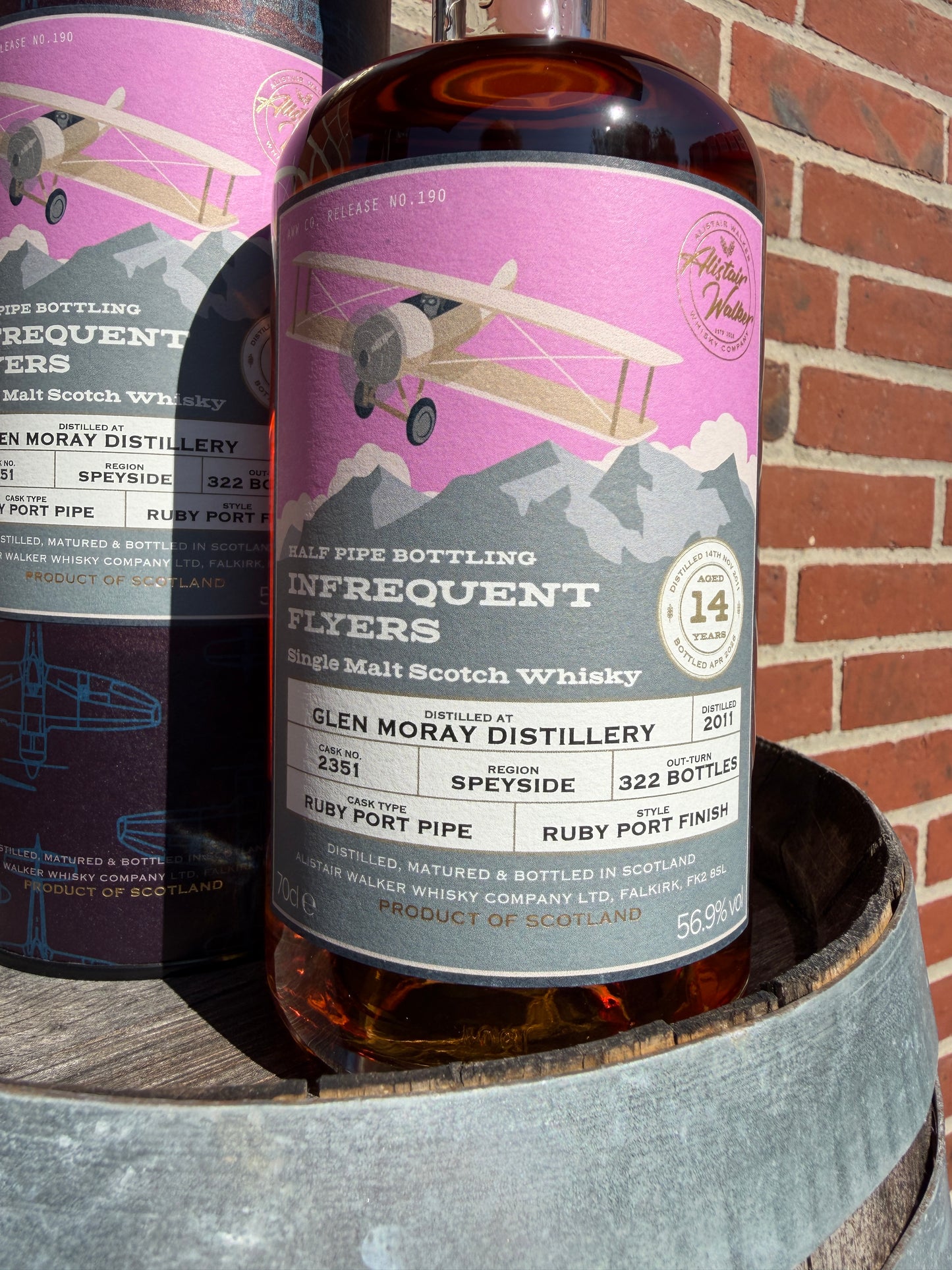 Glen Moray 2011 14 år 56.9% Infrequent Flyers