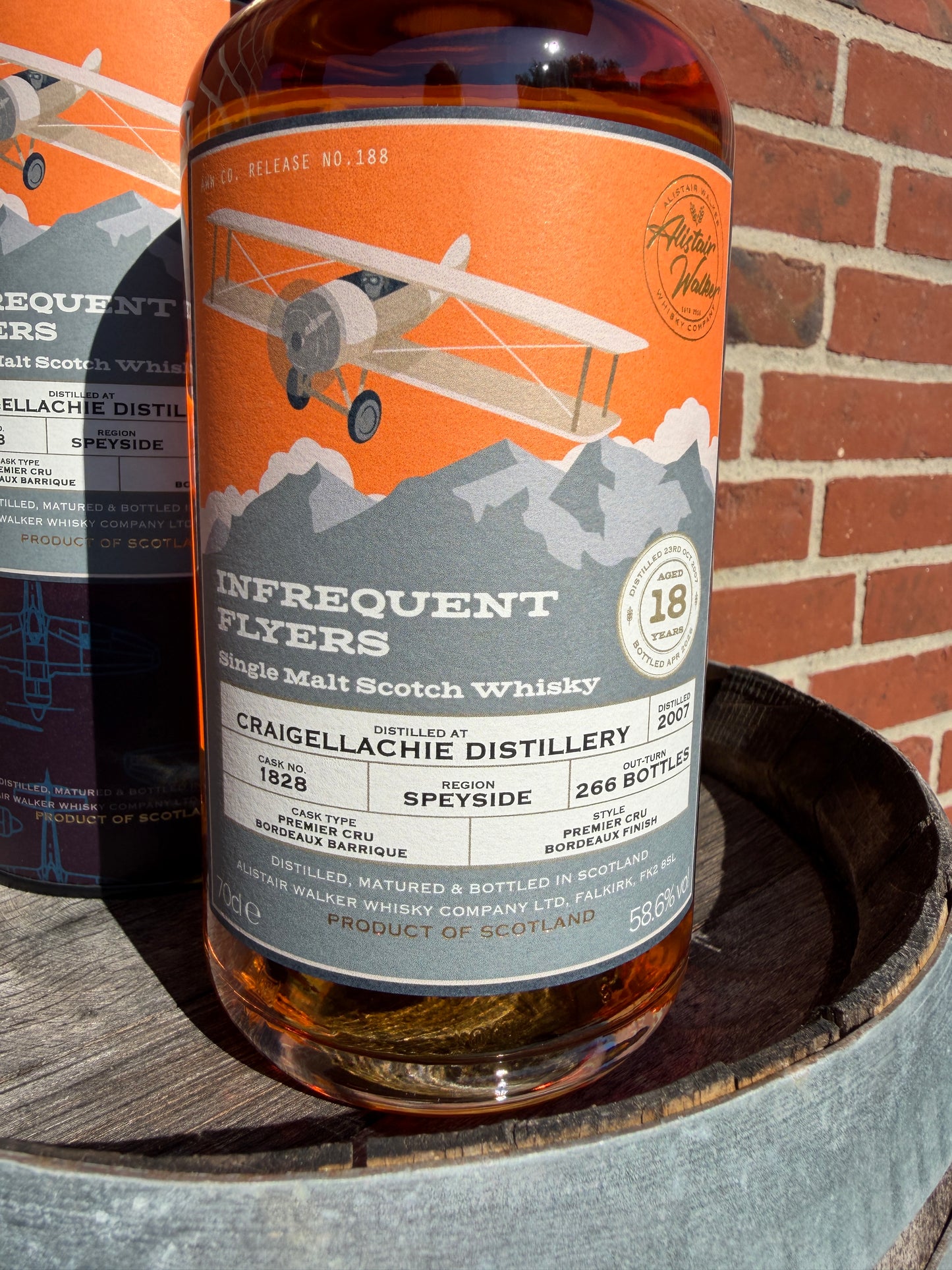 Craigellachie 2007 18år 58.6% Infrequent Flyers