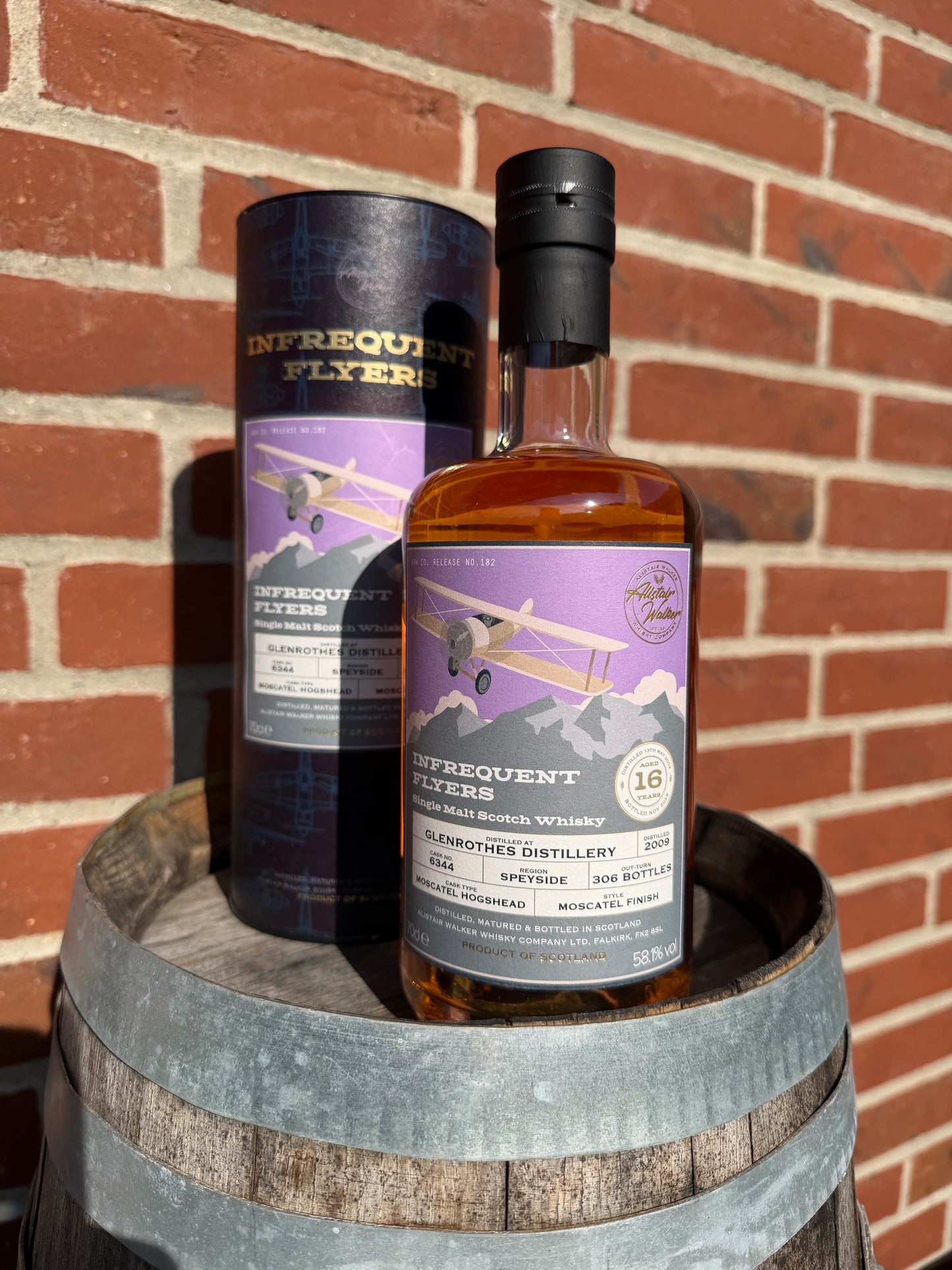 Glenrothes 2009 16 år 58.1% Infrequent Flyers
