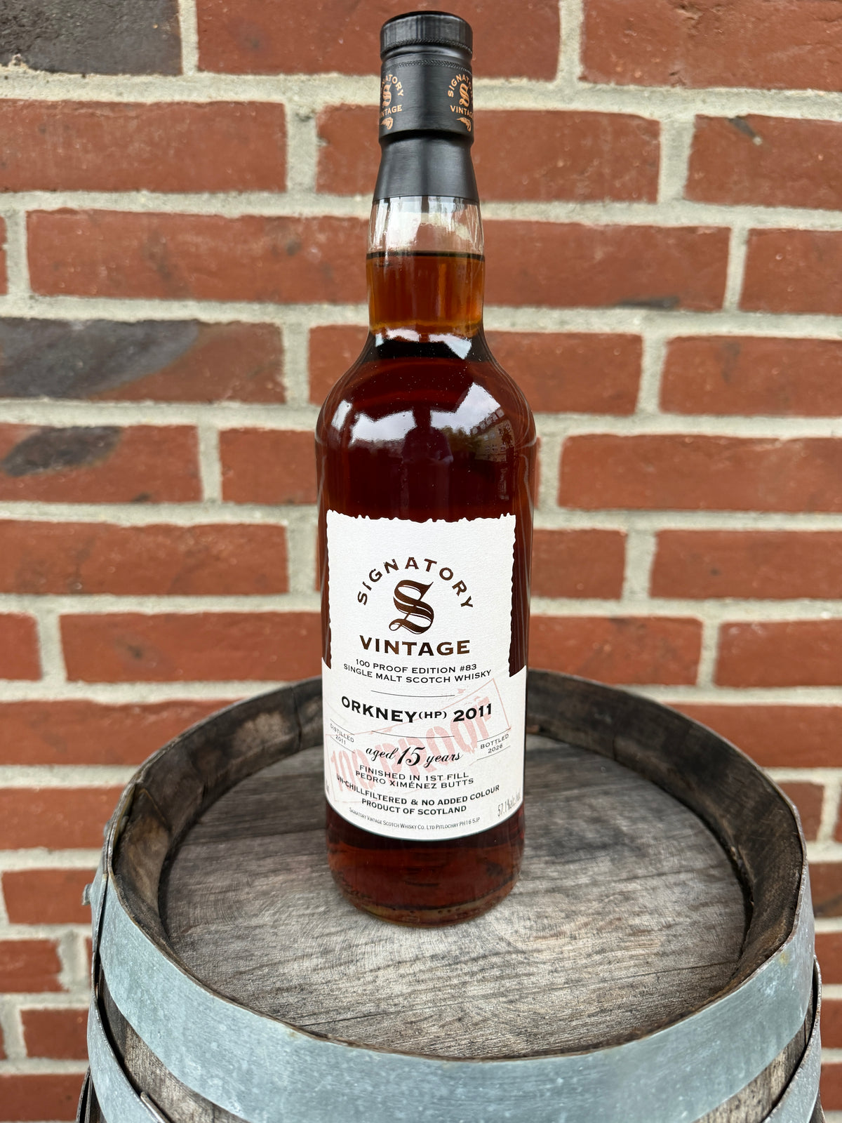 Orkney (HP) 2011 15 år 57,1% # 83 100 Proof Signatory