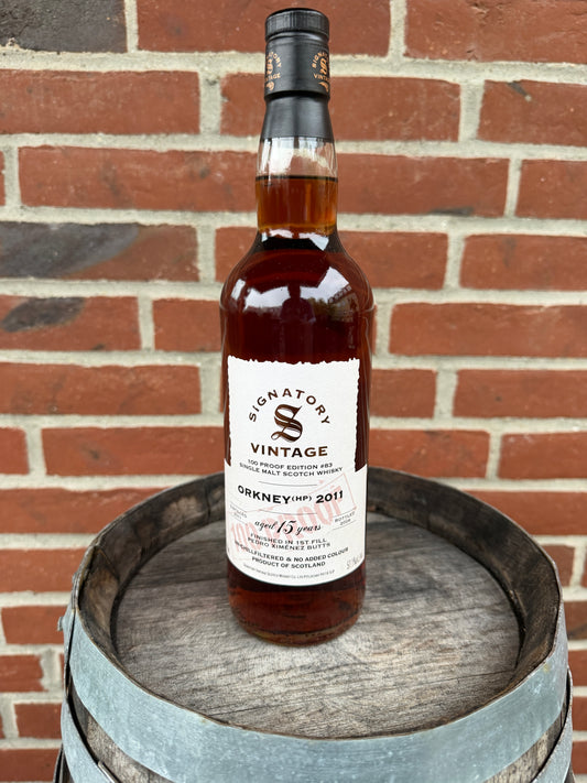 Orkney (HP) 2011 15 år 57,1% # 83100 Proof Signatory