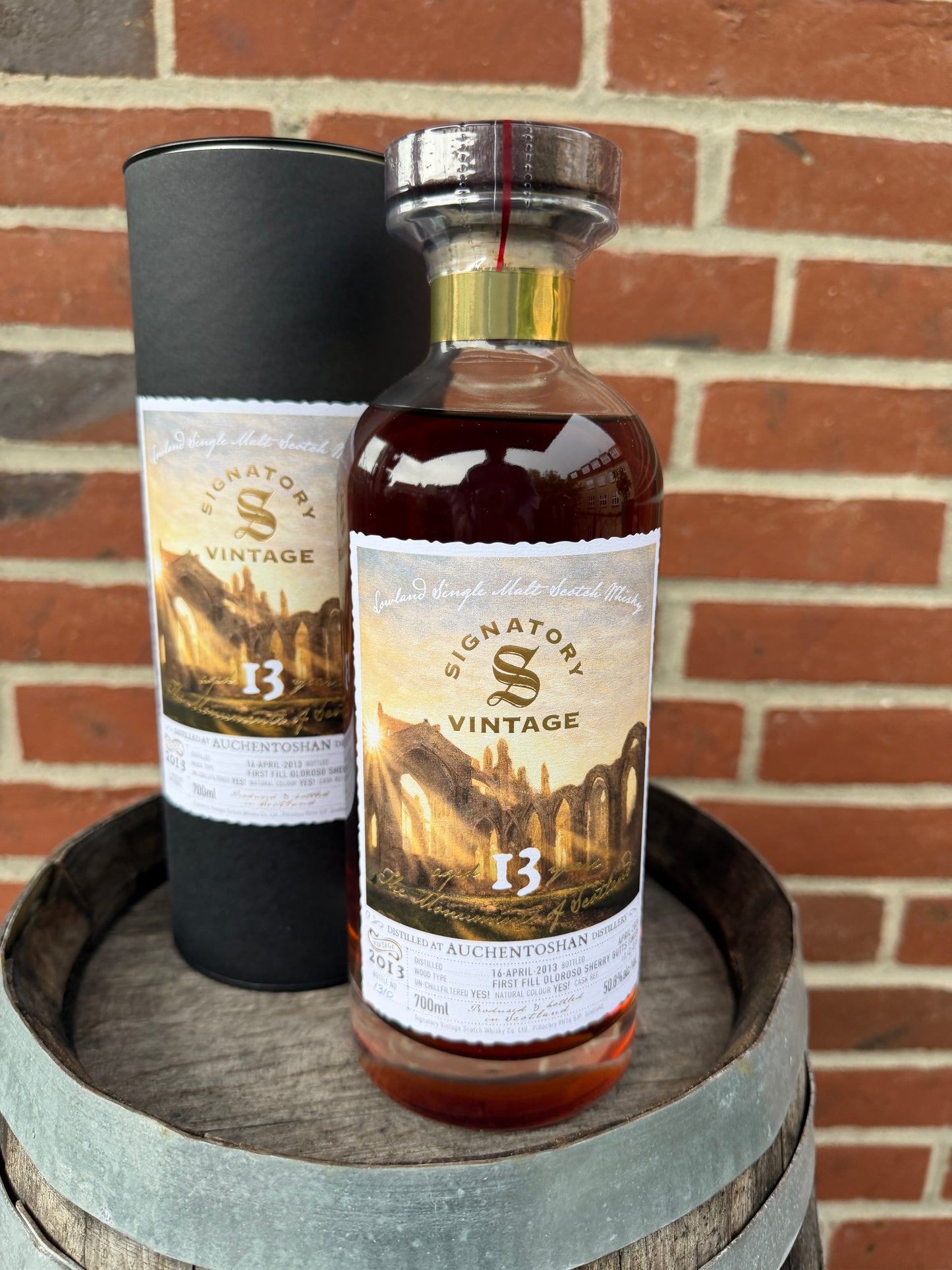 Auchentoshan 2013 13 år 50,8% The Monuments of Scotland Signatory