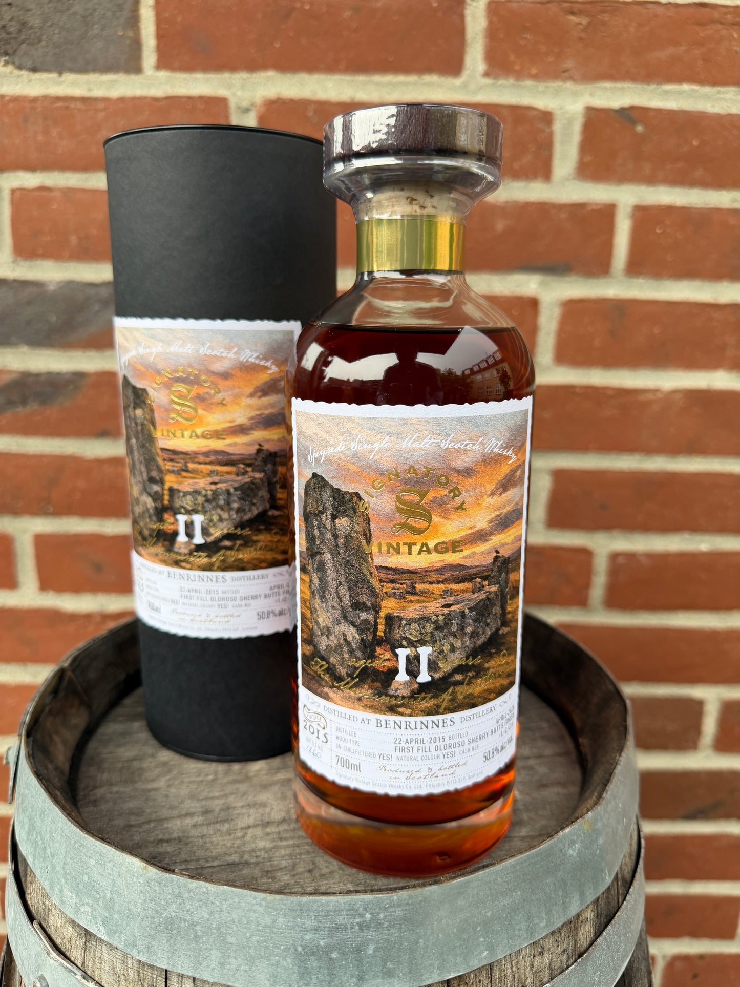 Benrinnes 2015 11 år 50,8% The Monuments of Scotland Signatory