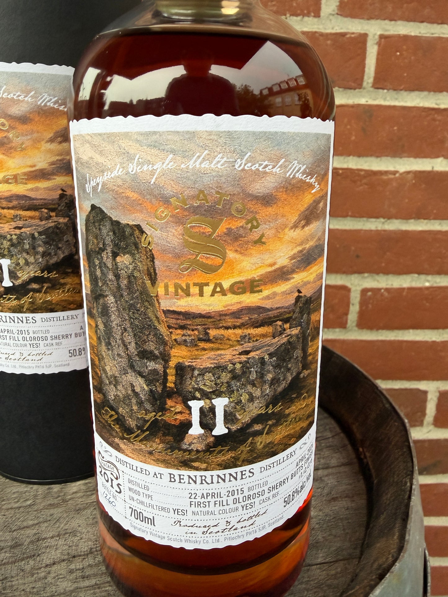Benrinnes 2015 11 år 50,8% The Monuments of Scotland Signatory