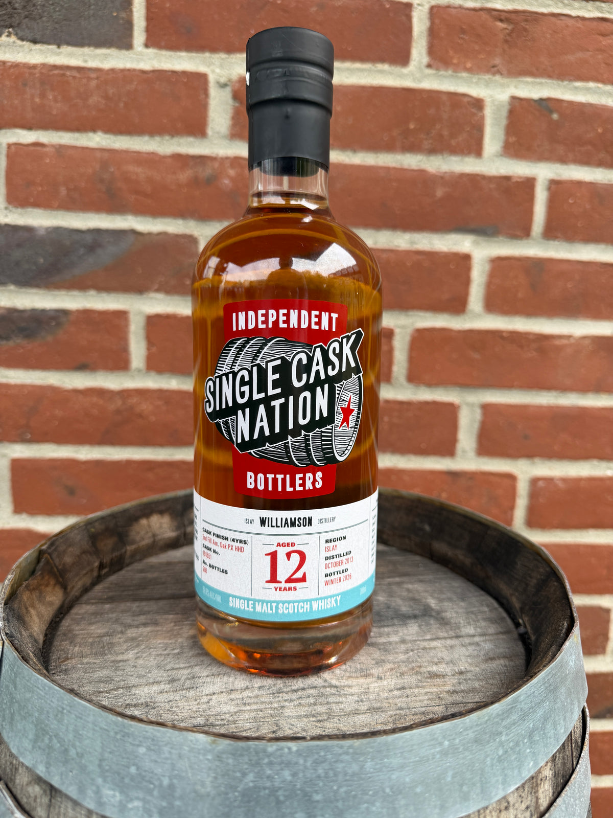 Williamson (Laph) 2013 12 år 58,6% Single Cask Nation