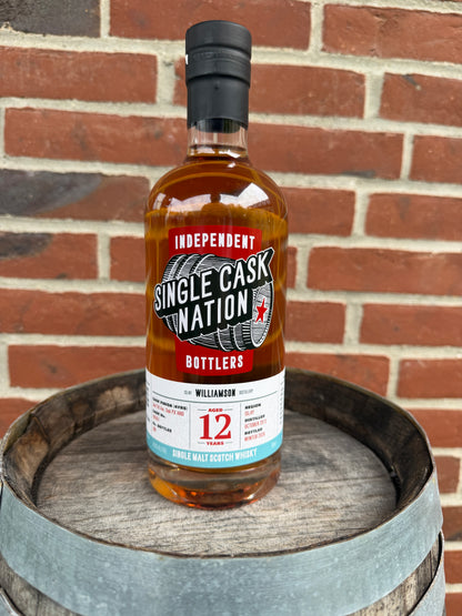 Williamson (Laph) 2013 12 år 58,6% Single Cask Nation