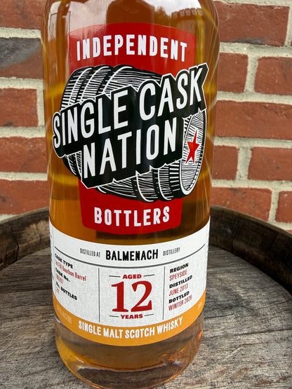 Balmenach 2013 12 år 60,1% Single Cask Nation