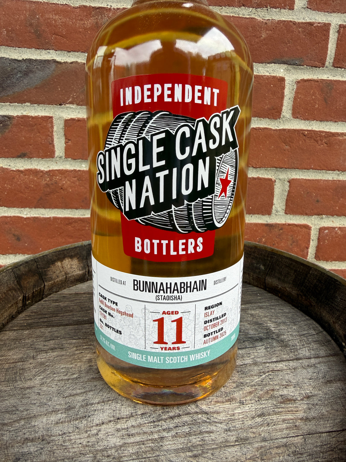 Bunnahabhain (Staoisha) 2013 11 år 57,1%  Single Cask Nation