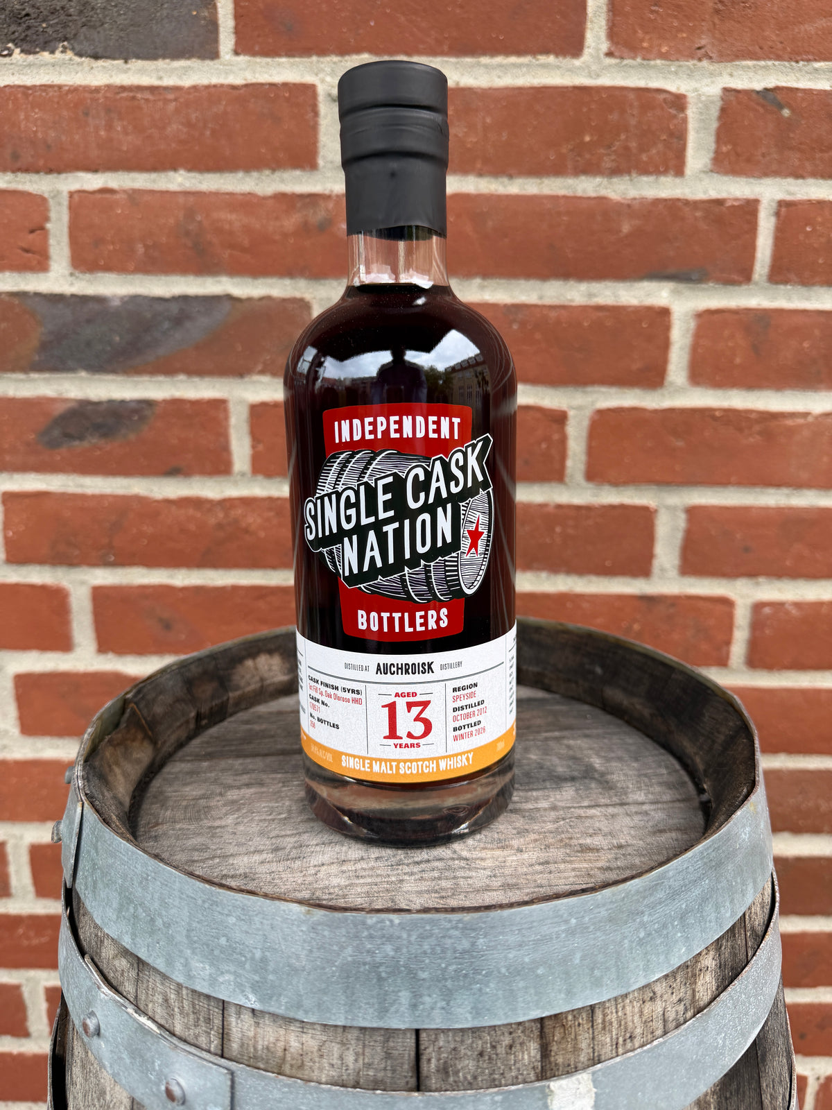 Auchroisk 2012 13 år 58,8% Single Cask Nation