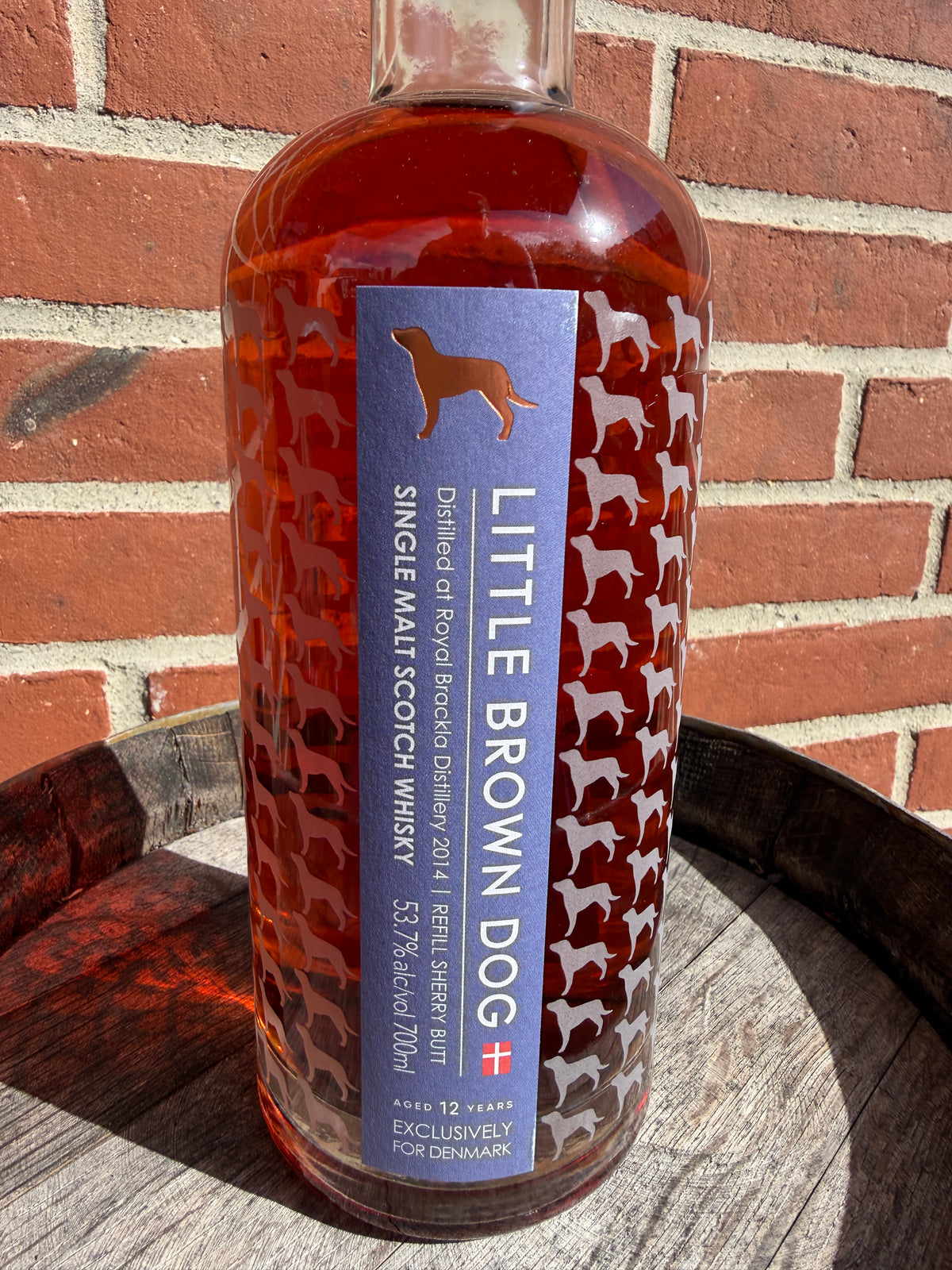 Royal Brackla 2014 12 år 53,7% Little Bron Dog