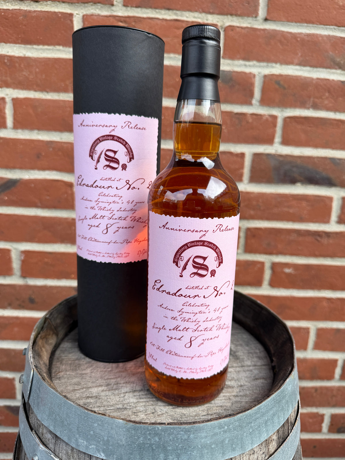 Edradour No.2 Anniversary Release 8 år Chateauneuf-du-Pape Cask 57,1%