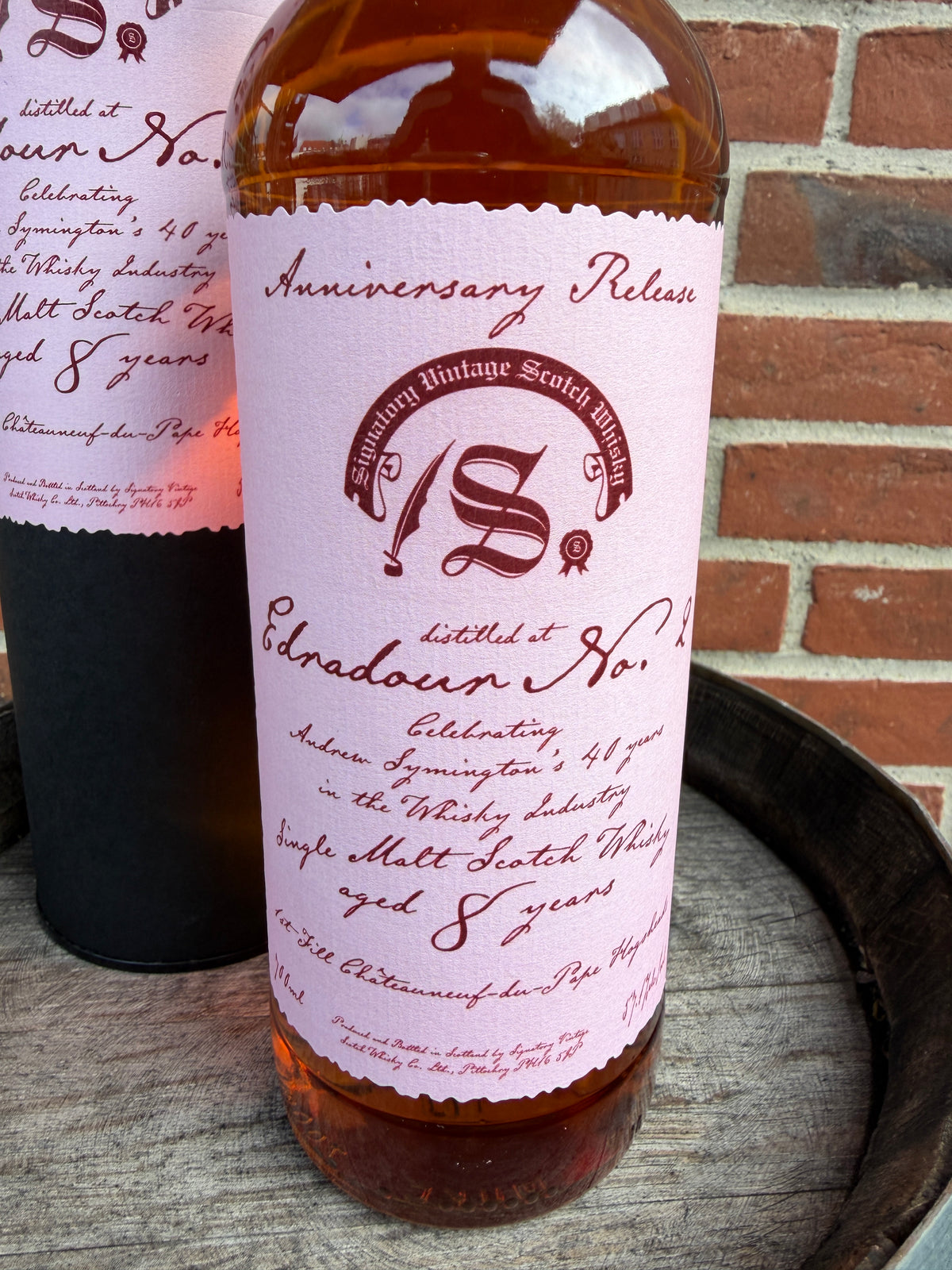Edradour No.2 Anniversary Release 8 år Chateauneuf-du-Pape Cask 57,1%