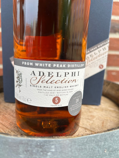 White Peak 5 år 2019 57,8% Red Wine Barrique Adelphi