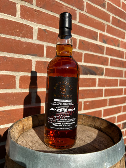 Linkwood 2006 17 år 57,1% Signatory  100 Proff Exceptional Cask