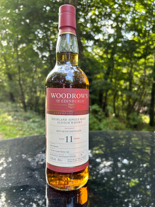 Ben Nevis, 2013 11 år 53.0% Palo Cortado sherry  Woodrow´s of Edinburgh