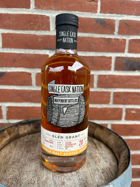 Glen Grant 2003 20 år 58,9% Single Cask Nation.