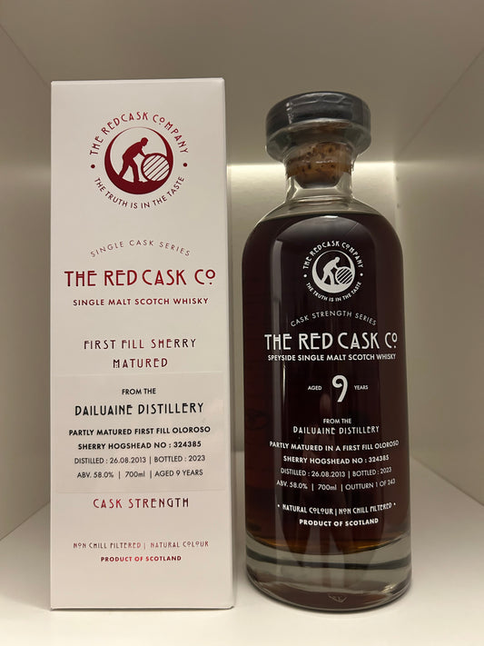 Dailuaine 9 år Red Cask Oloroso Sherry