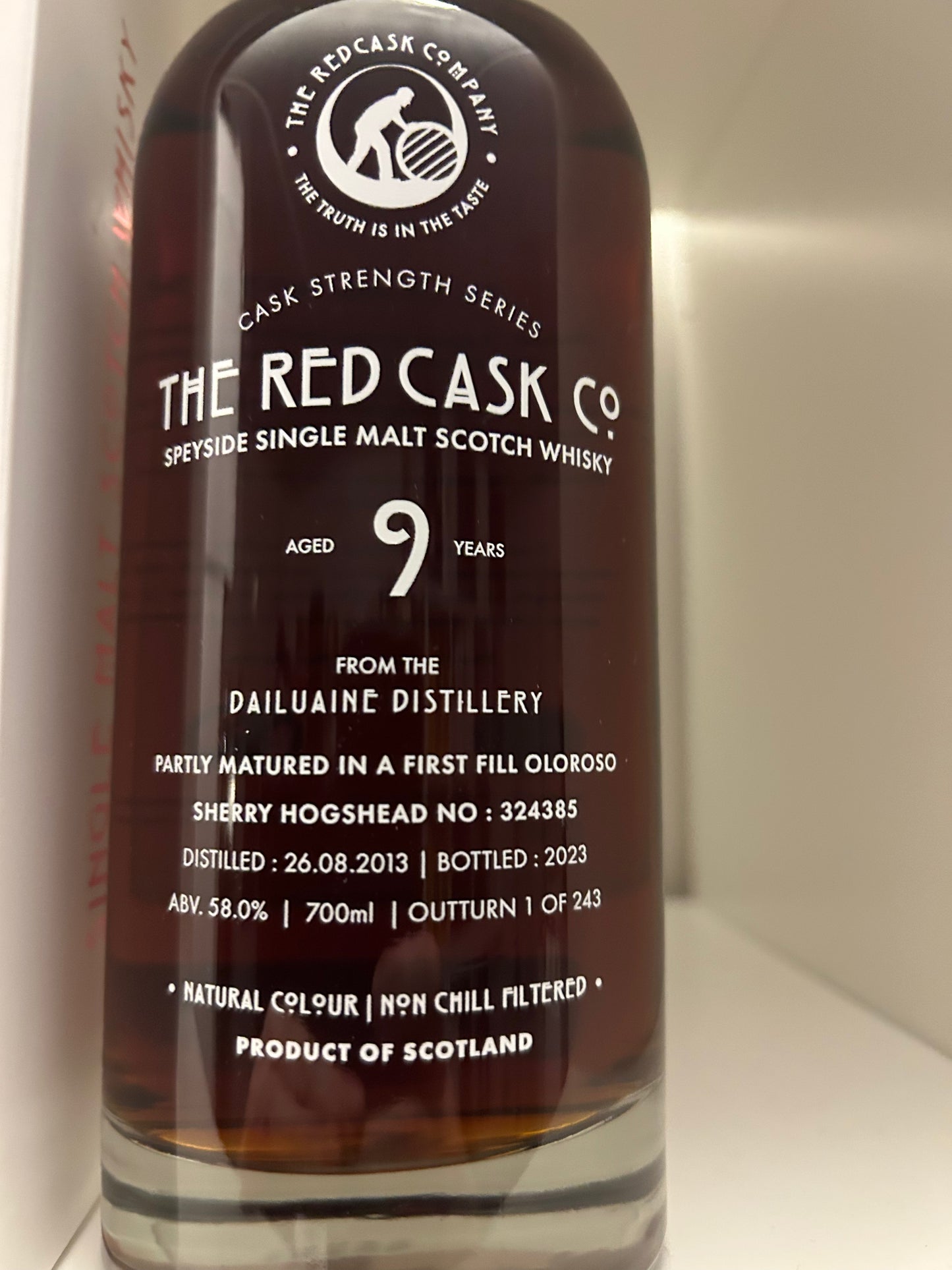 Dailuaine 9 år Red Cask Oloroso Sherry