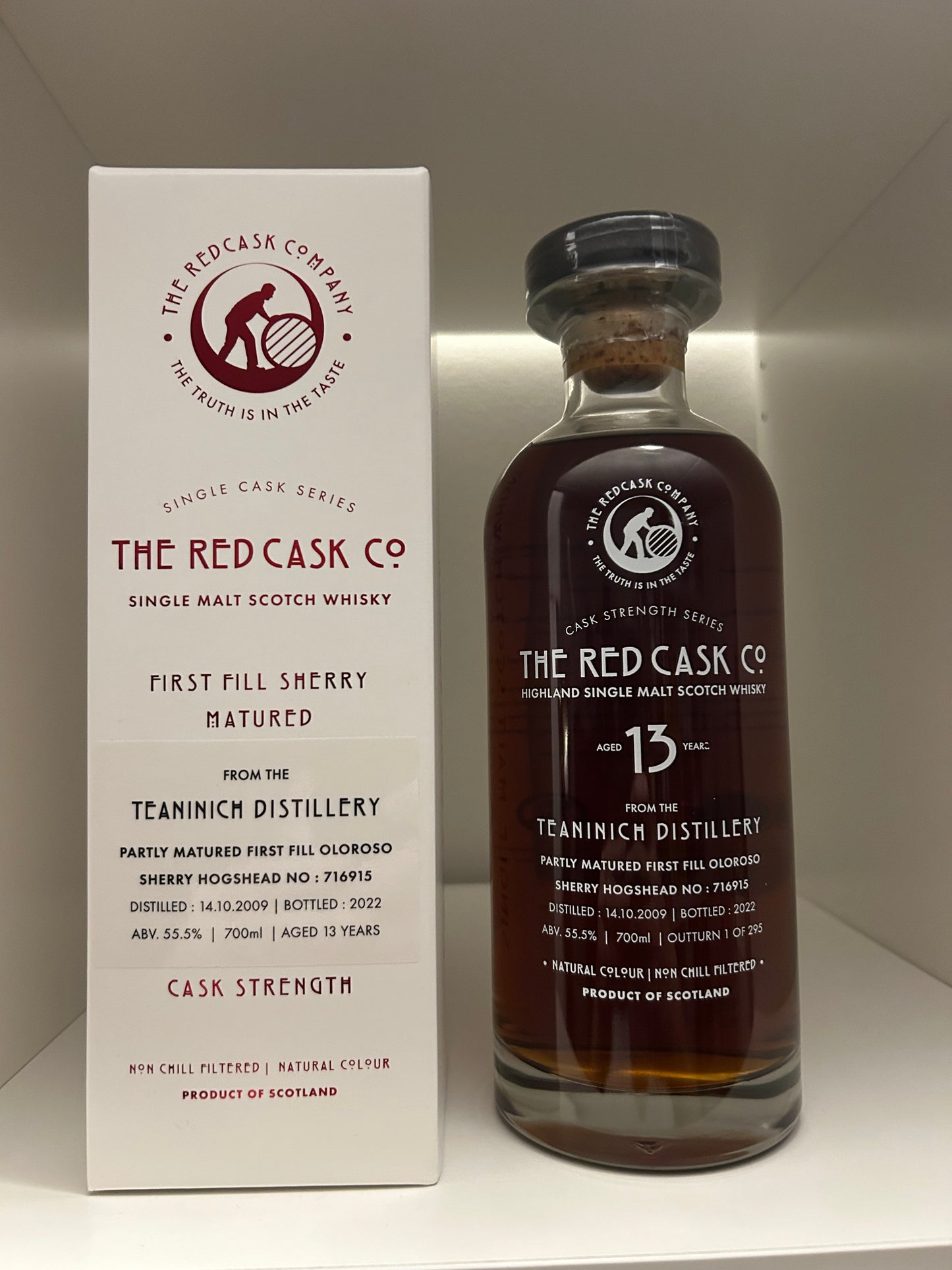 Teaninich 13 år 55.5% Red Cask