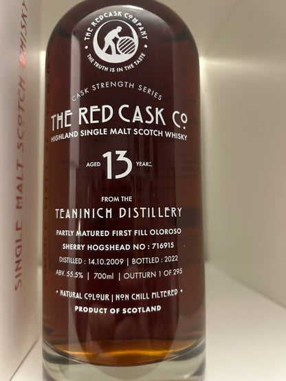 Teaninich 13 år 55.5% Red Cask