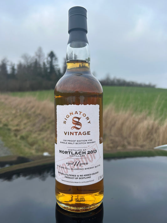 Mortlach 2013 11 år 100 Proof Edition #34 Signatory Vintage 57,1%