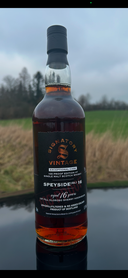 Speyside (GL) 16 år 100 Proof Edition #7 Exceptional Cask&nbsp; Signatory Vintage 57,1%