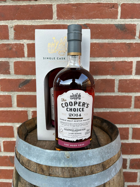 Glenglassaugh 2014 8 år 53,5% Port Cask Finish Cooper's Choice