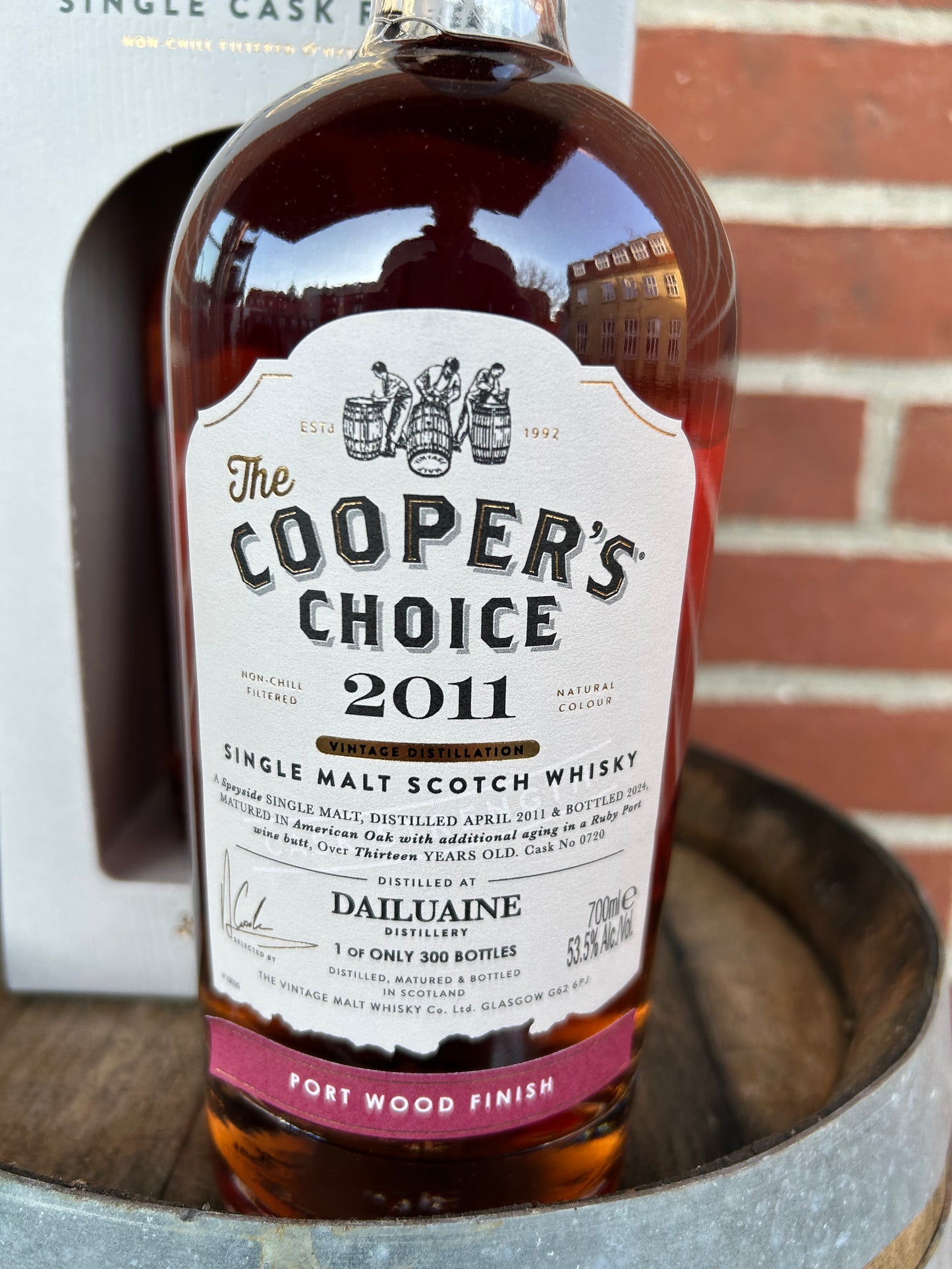 Dailuaine 2011 13 år 53,5% Port Cask Finish Cooper's Choice