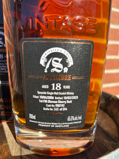 Aultmore 2006 18 år 65,5% Signatory Symington`s Choice
