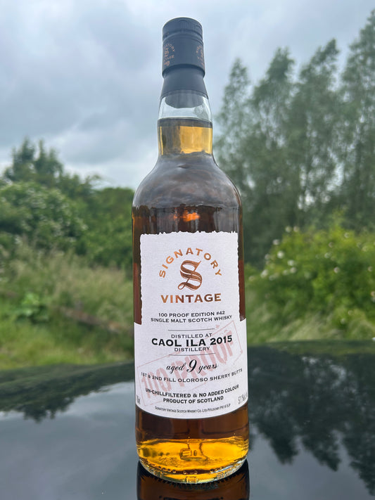 Caol Ila 9 år 2015 57,1% #42 Signatory 100 Proff