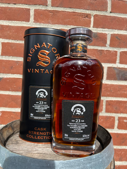 Edradour 23 år 56,2% Symingtons´s Choice Signatory
