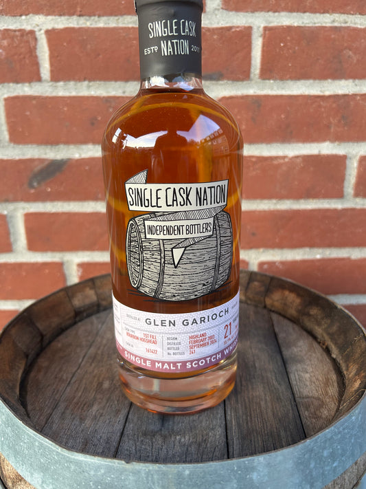 Glen Garioch 21 år 55,9% Single Cask Nation