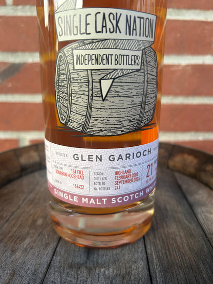 Glen Garioch 21 år 55,9% Single Cask Nation