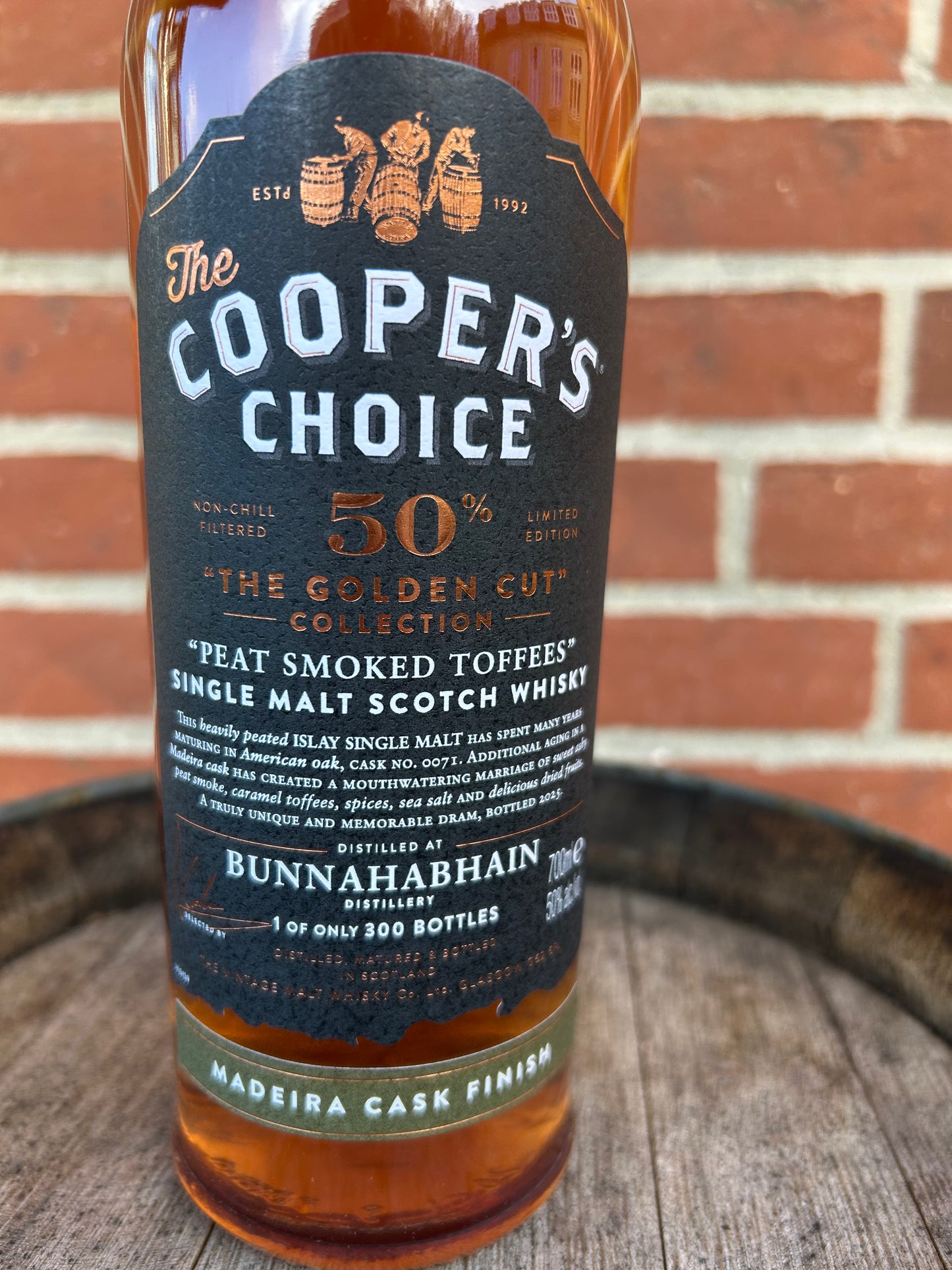 Bunnahabhain "Peat Smoked Toffees" 50% Coopers´s Choice