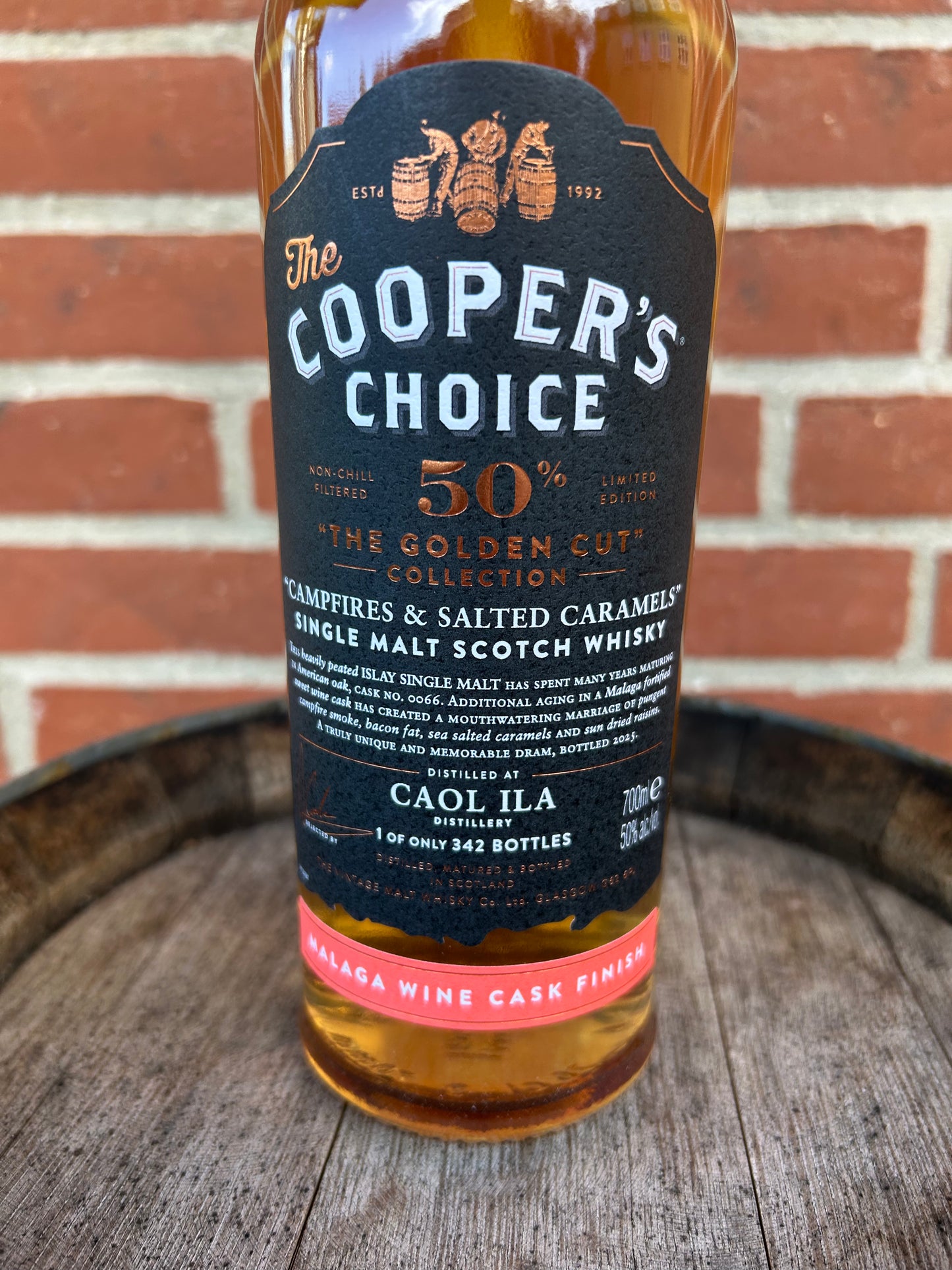 Caol Ila "Campfires & Salted Cramels"50% Coopers´s Choice