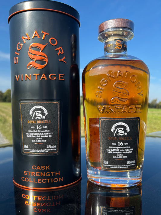 Royal Brackla 16 år 58,2% Signatory Symington`s Choice