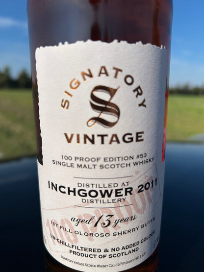 Inchgower 13 år 2011 57,1% 100 Proff Signatory #53