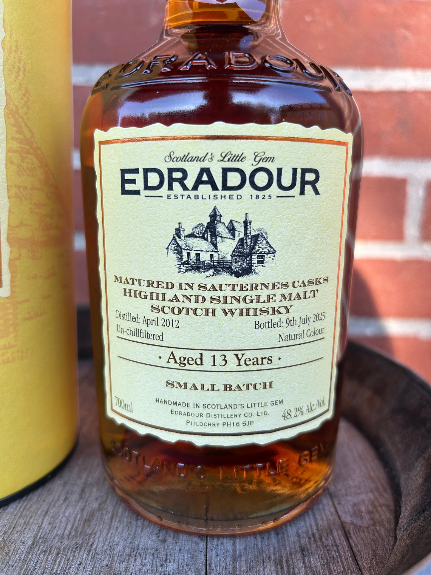 Edradour 13 år 48,2% Small Batch Sauternes Cask