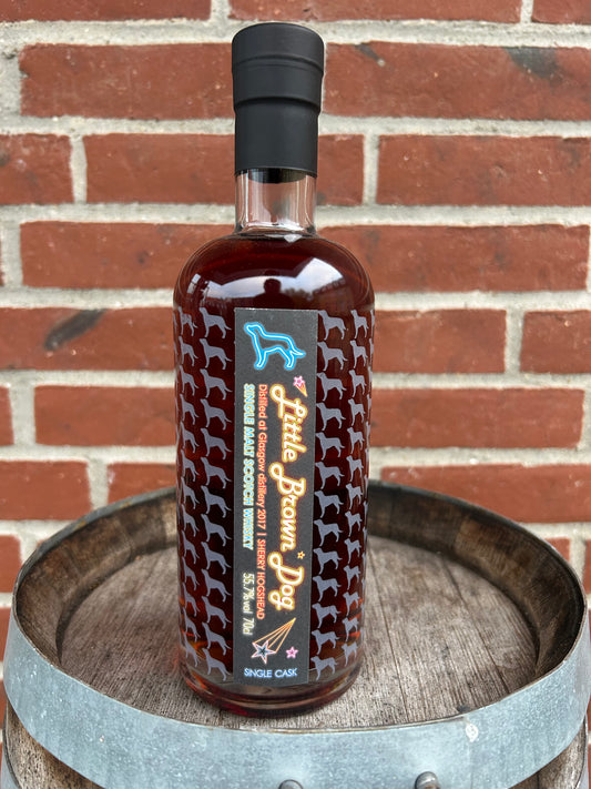 Glasgow 2017 7 år Oloroso Sherry 55,7% Little Brown Dog