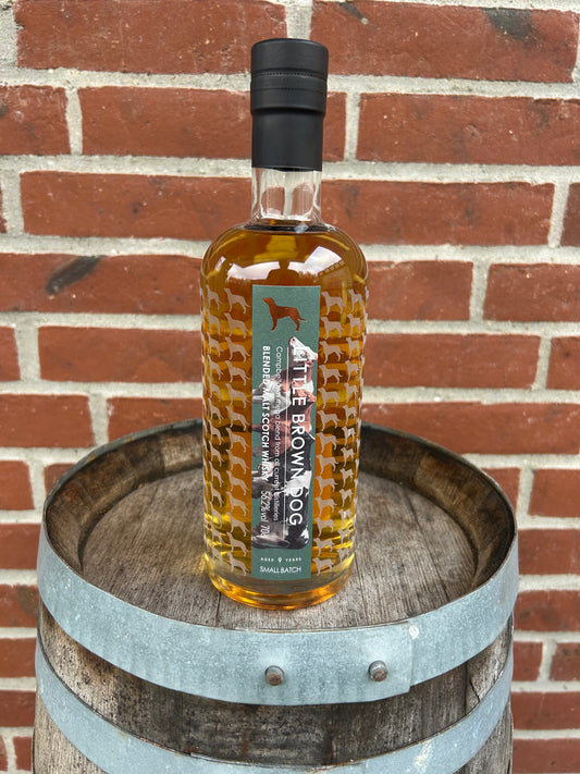 Campbeltown Mega Blended Malt 9 år 56,2% Little Brown Dog