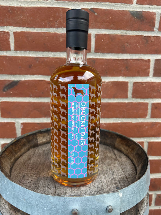 Drookit Dug 9 år blended skotsk whisky 45,2% Little Brown Dog