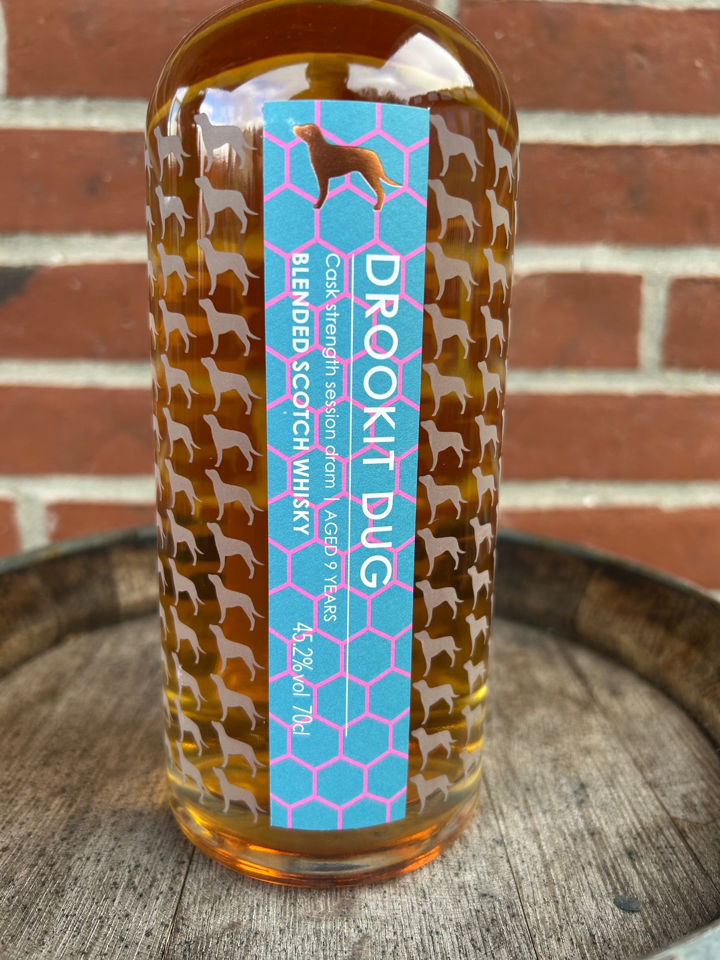 Drookit Dug 9 år blended skotsk whisky 45,2% Little Brown Dog