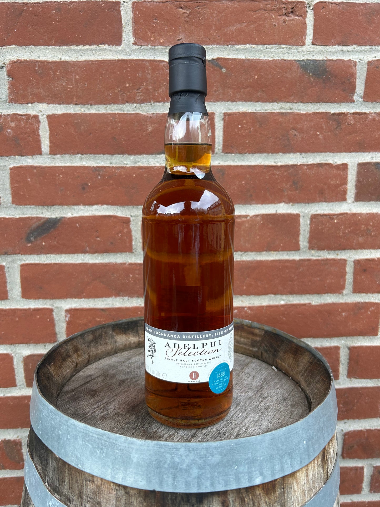 Lochranza (Arran) 2014 11 år 57,6% sherry Adelphi