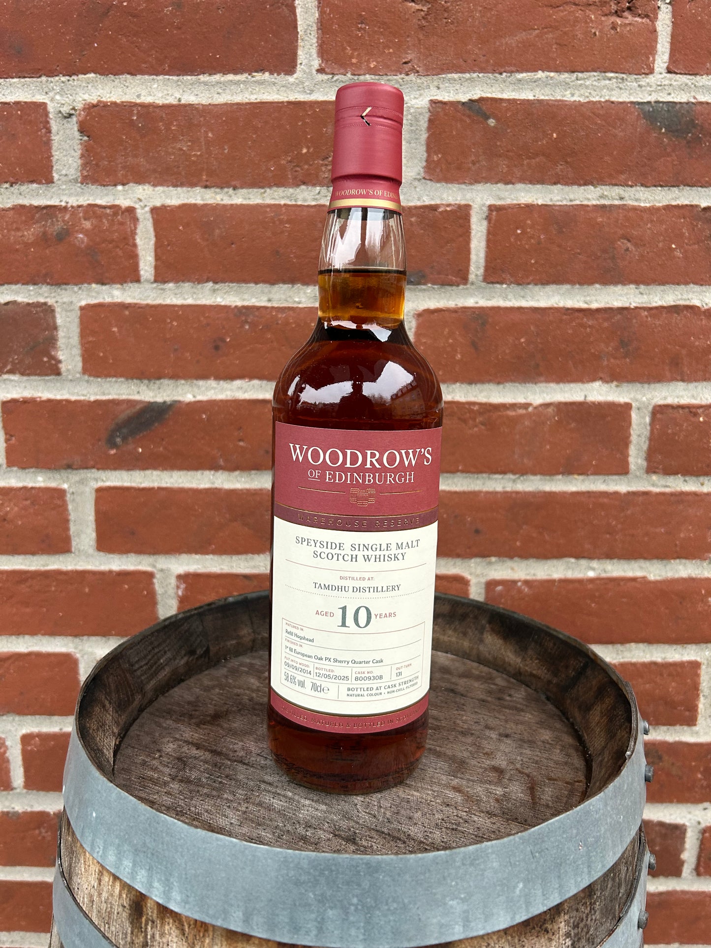 Tamdhu 2014 10 år 58,6% Woodrow’s
