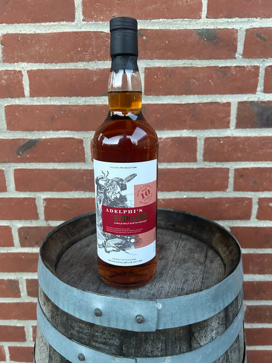 Adelphi's Highland Single Malt 46.0%10 år (Teaninich) Refill Sherry & Bourbon