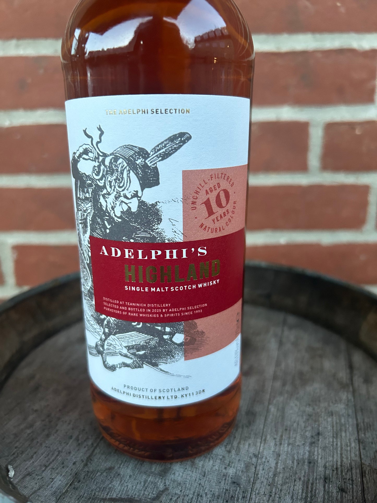 Adelphi's Highland Single Malt 46.0%10 år (Teaninich) Refill Sherry & Bourbon
